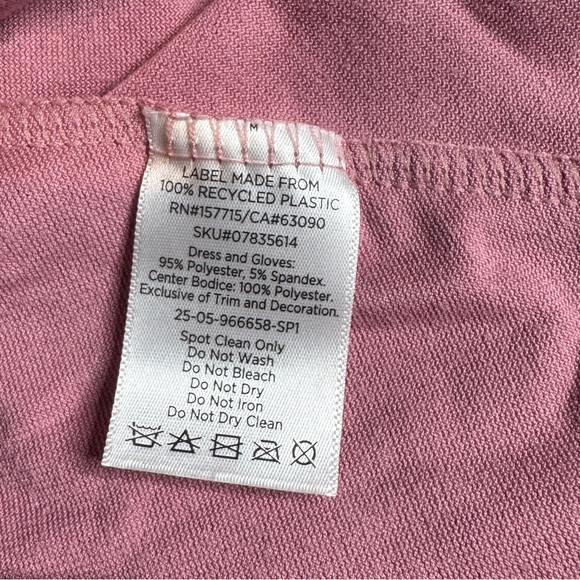 Disney Lilo and Stitch Spirit Halloween Angel Dress Costume Pink Medium Dress Up - Picture 5 of 7